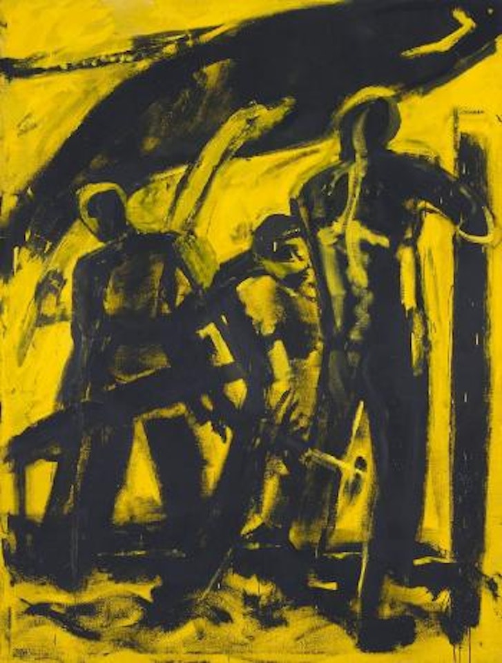 Strandarbeiter by Bernd Koberling