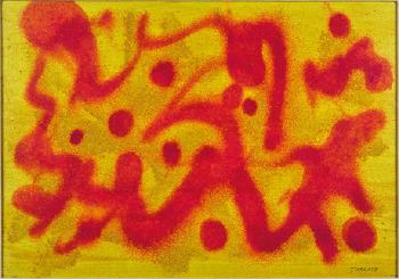 Cangiante giallo by Giulio Turcato