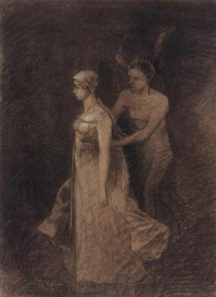 Hantise by Odilon Redon