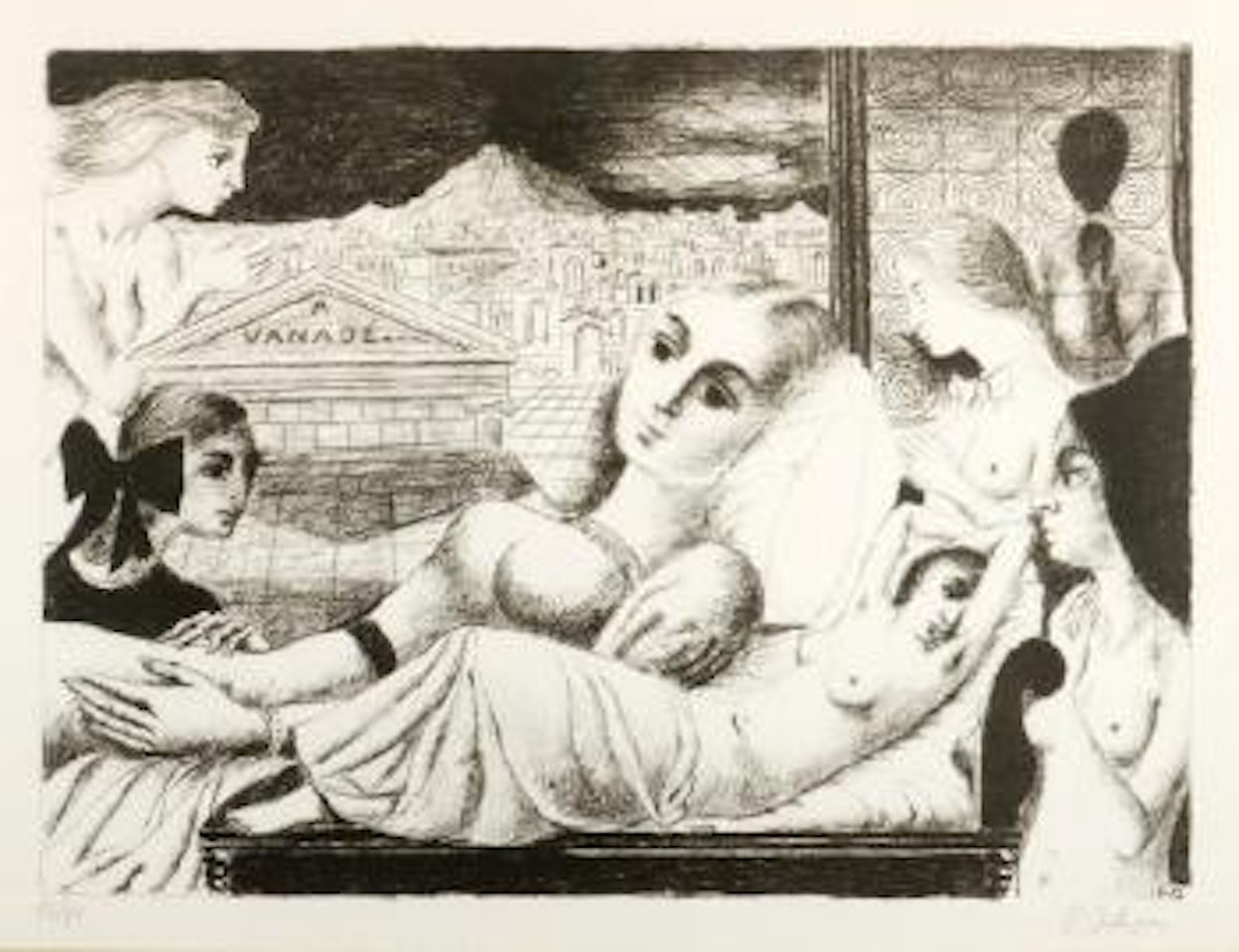 A Vanadé by Paul Delvaux