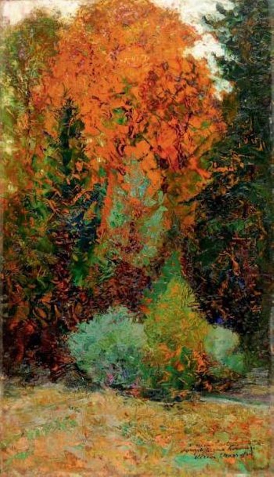 Parc en automne by Victor Charreton