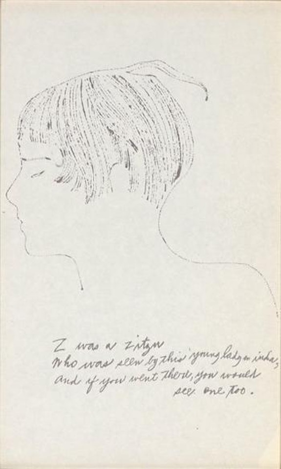 Letter Z by Andy Warhol