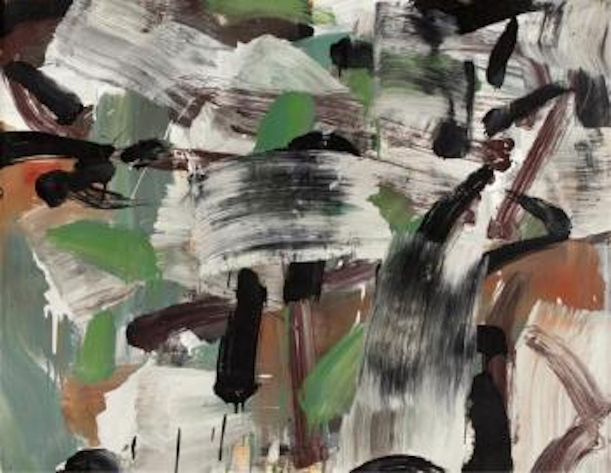 Abstract composition by Jean-Paul Riopelle