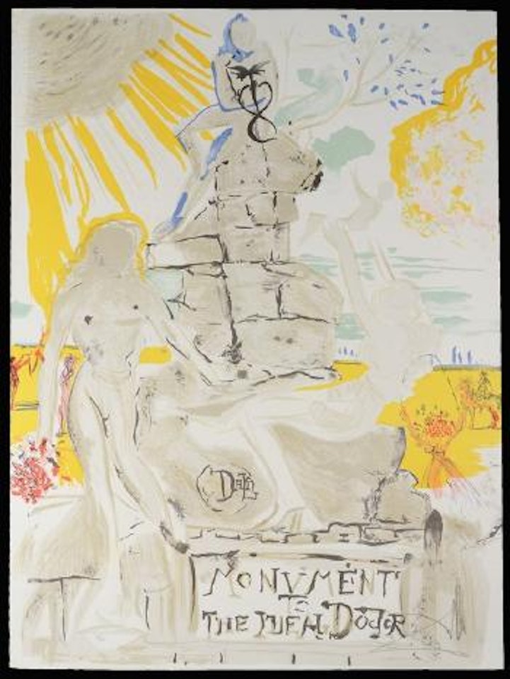 Monument to the ideal doctor by Salvador Dali