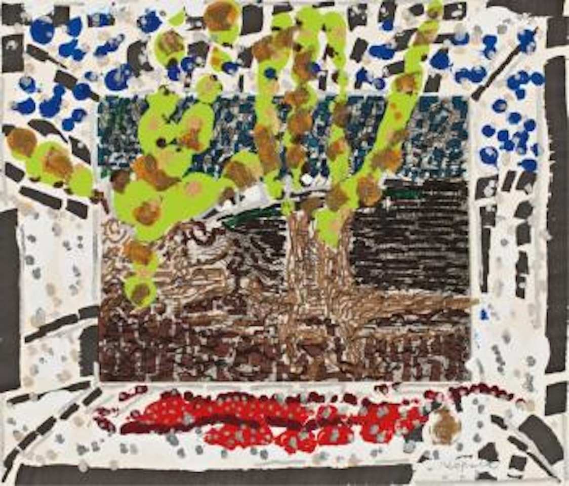 Abstract composition by Jean-Paul Riopelle