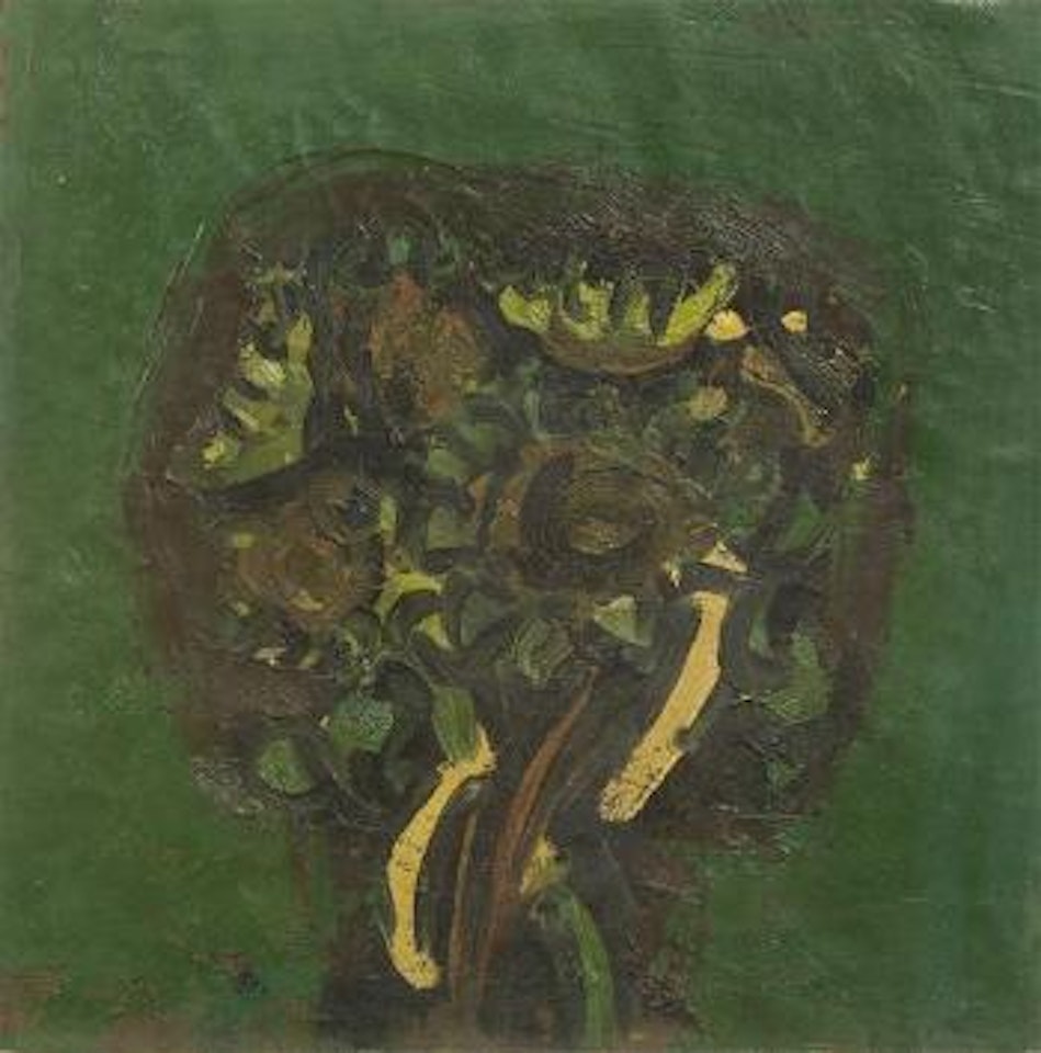 Composition in Green by Ennio Morlotti