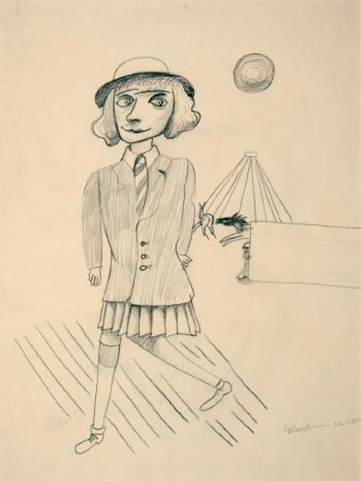 Schoolgirl by Charles Blackman