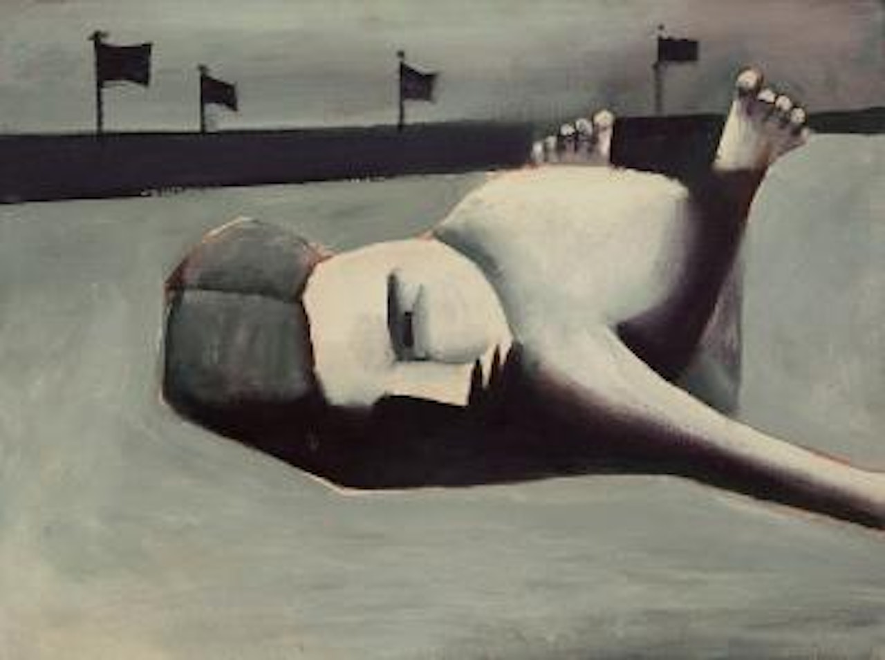 Sunbather by Charles Blackman