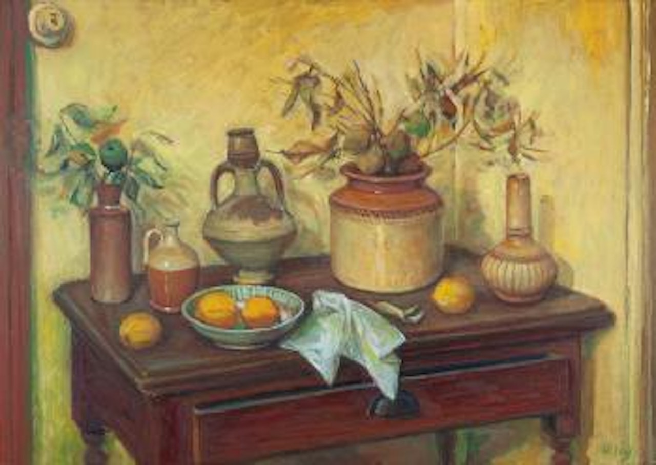 Still Life With Objects by Margaret Hannah Olley