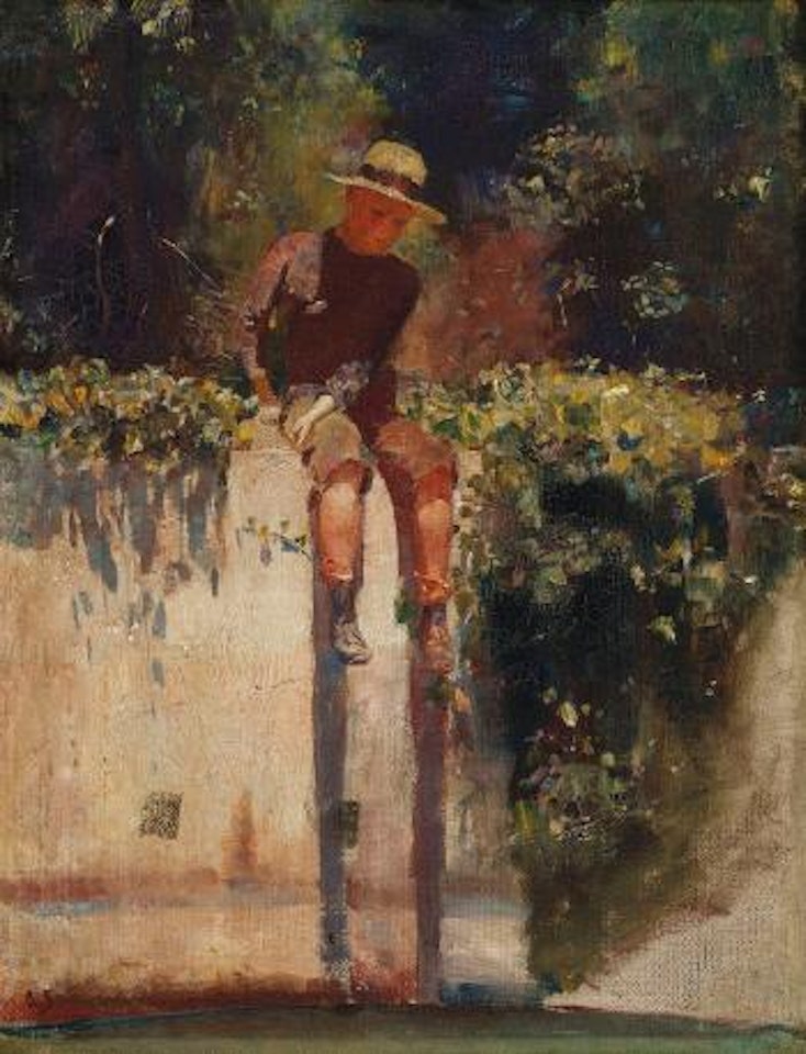 The Water-Tank Boy by Arthur Ernest Streeton