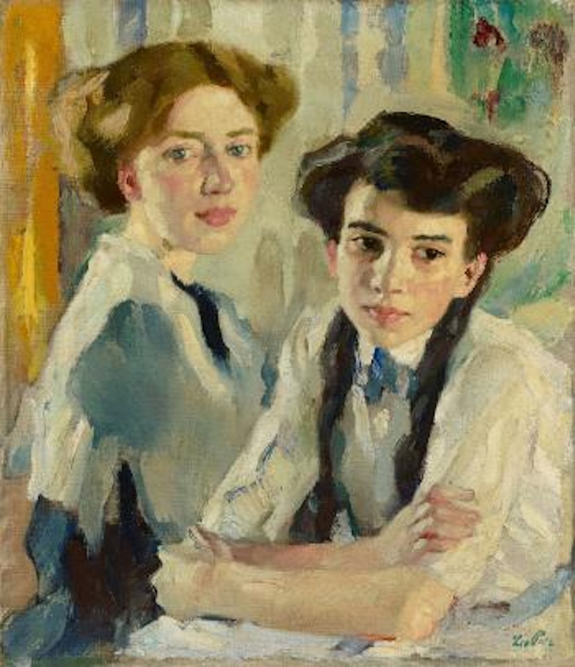 Blond und Brünett by Leo Putz