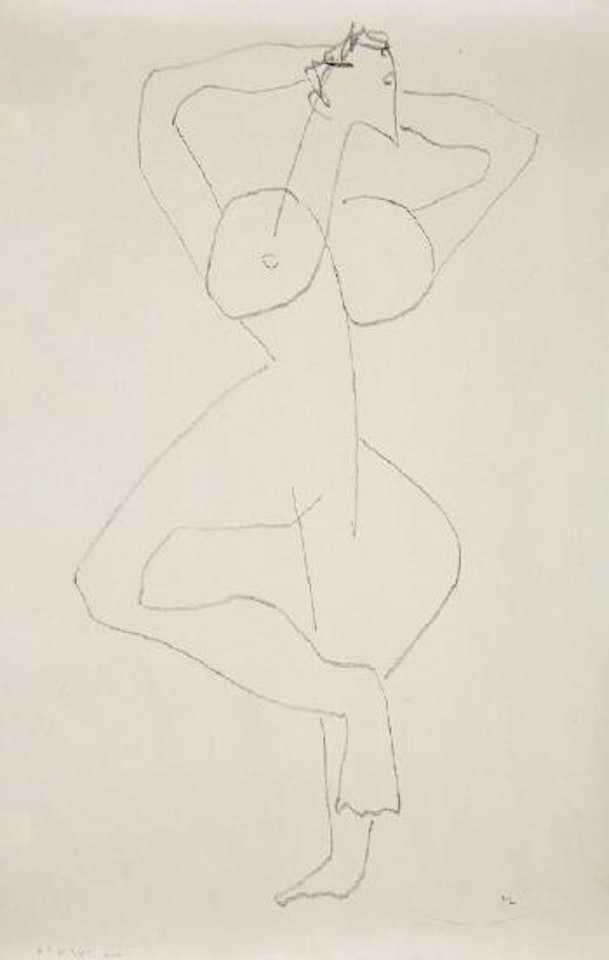 Femme debout aux bras levés by Henri Laurens