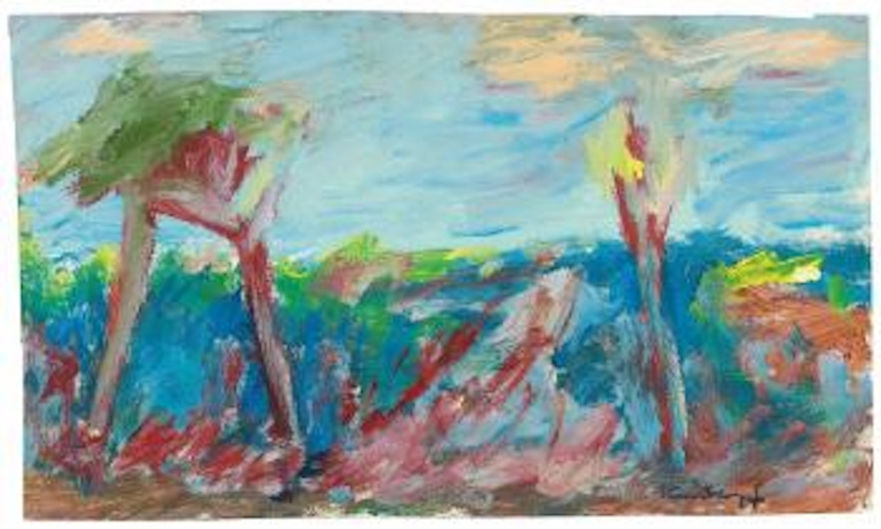 Landschaft by Bruno Krauskopf