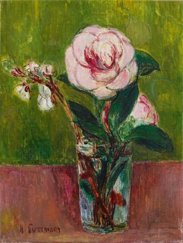 Kamelienstillleben by Hans Purrmann