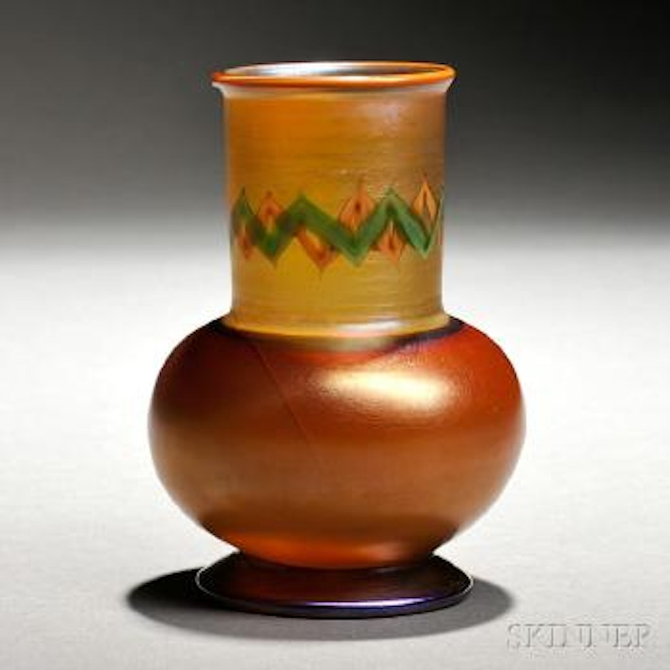 Tel-el-Amarna Vases by Tiffany Studios