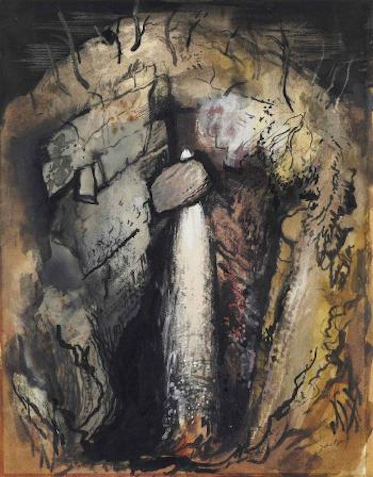 Weathercote Cave, North Yorkshire by John Piper