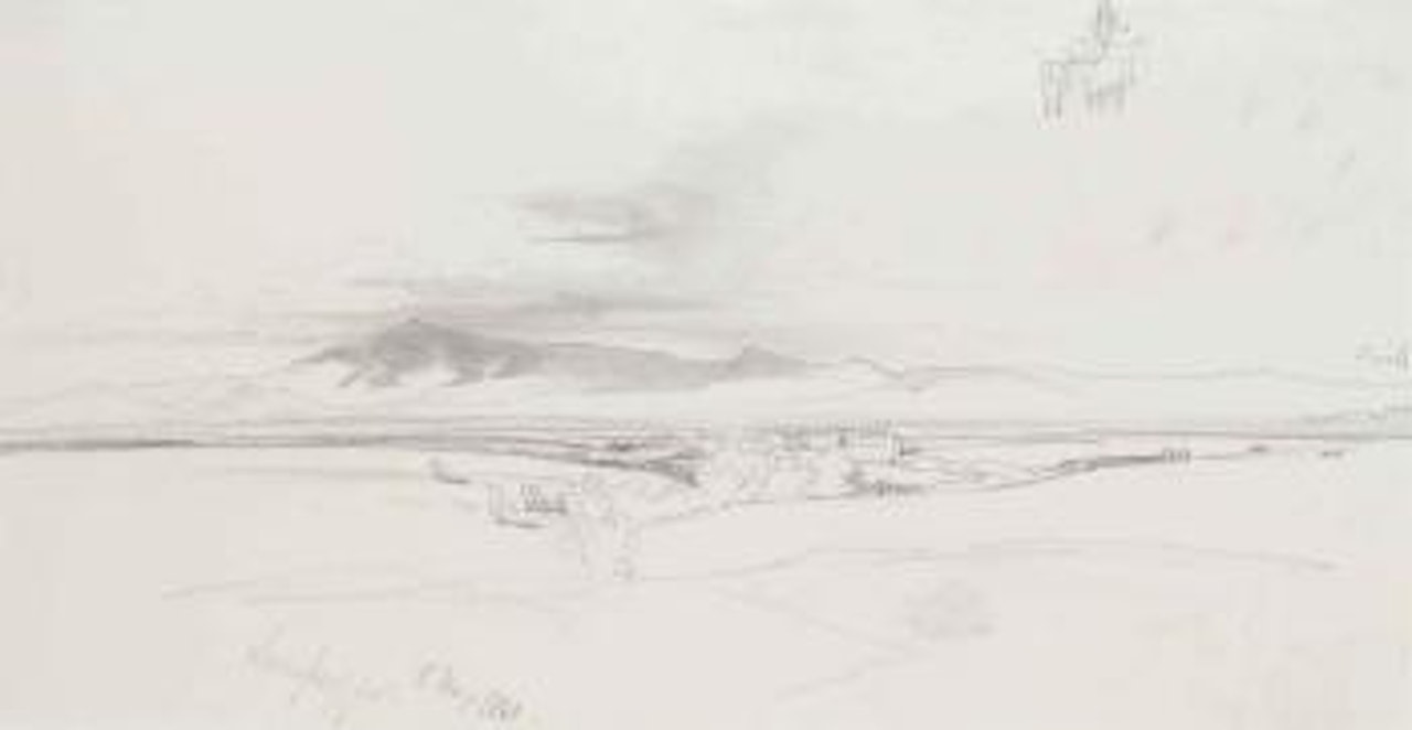 Val Montone, near Tivoli by Edward Lear