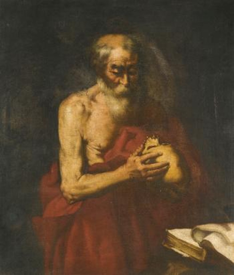 The Penitent Saint Jerome by Jusepe de Ribera