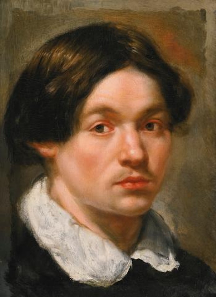 Portrait of a young Man, Probably a Self-portrait by Flemish School