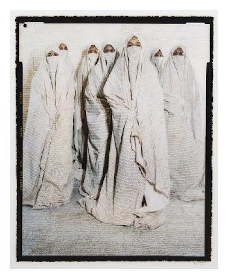 Converging Territories #26 by Lalla Essaydi