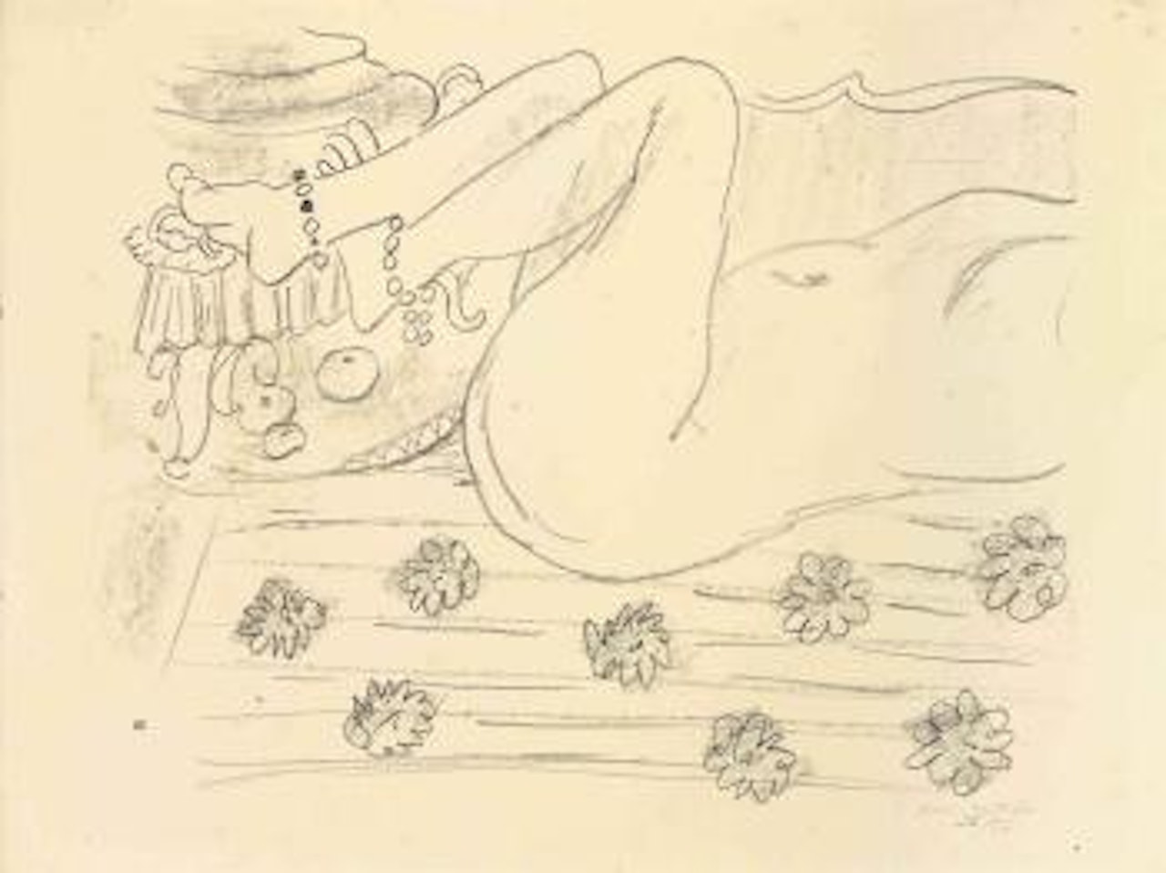 Nu. Étude d'un mouvement de jambes by Henri Matisse