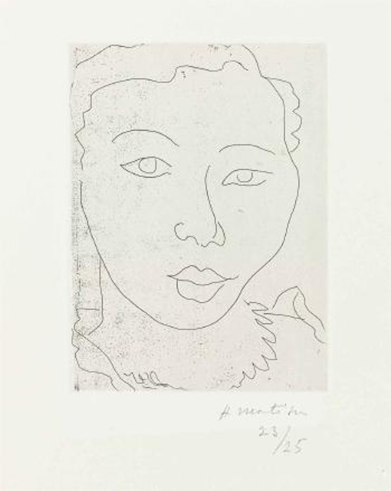 Martiniquaise: one print by Henri Matisse
