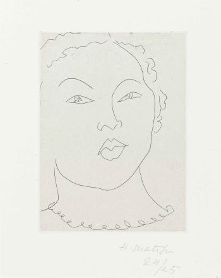 Martiniquaise: one print by Henri Matisse