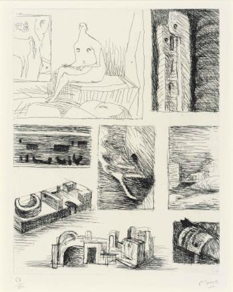 Ideas for Sculpture by Henry Moore
