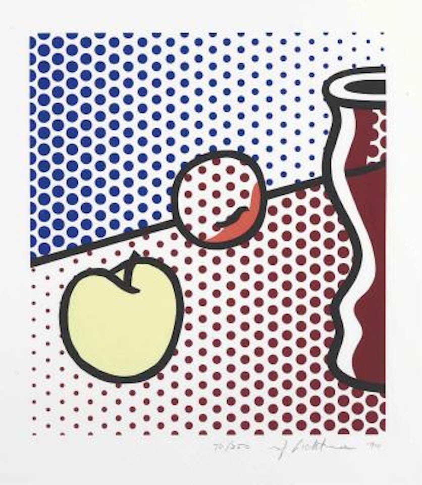 Still Life with Red Jar by Roy Lichtenstein