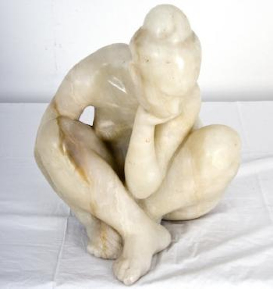 Muchacha sentada by Francisco Zuñiga