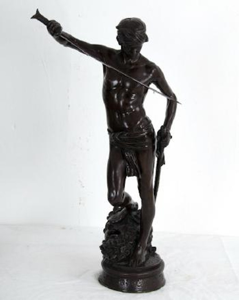 David & Goliath by Marius Jean Antonin Mercie