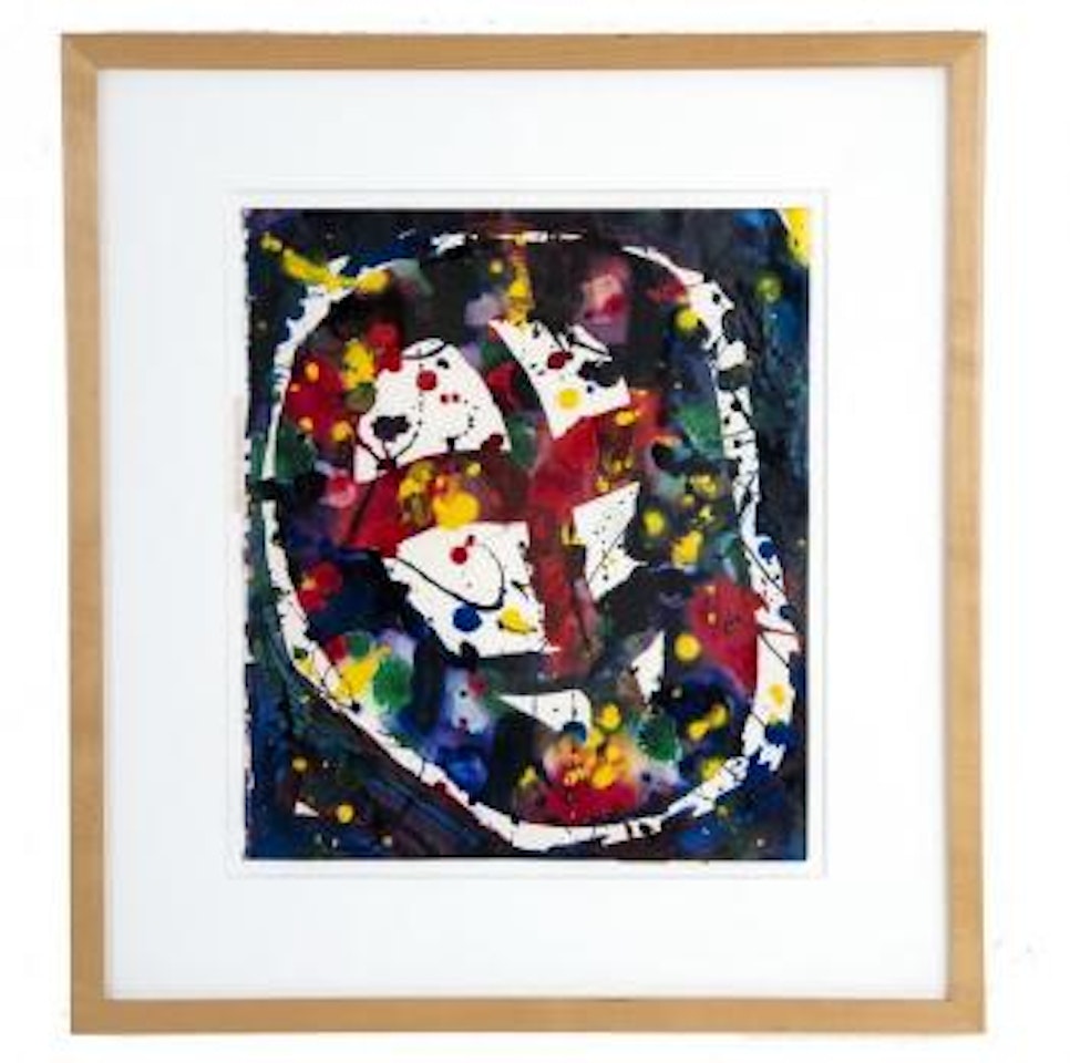Self portrait (SF74-766) by Sam Francis