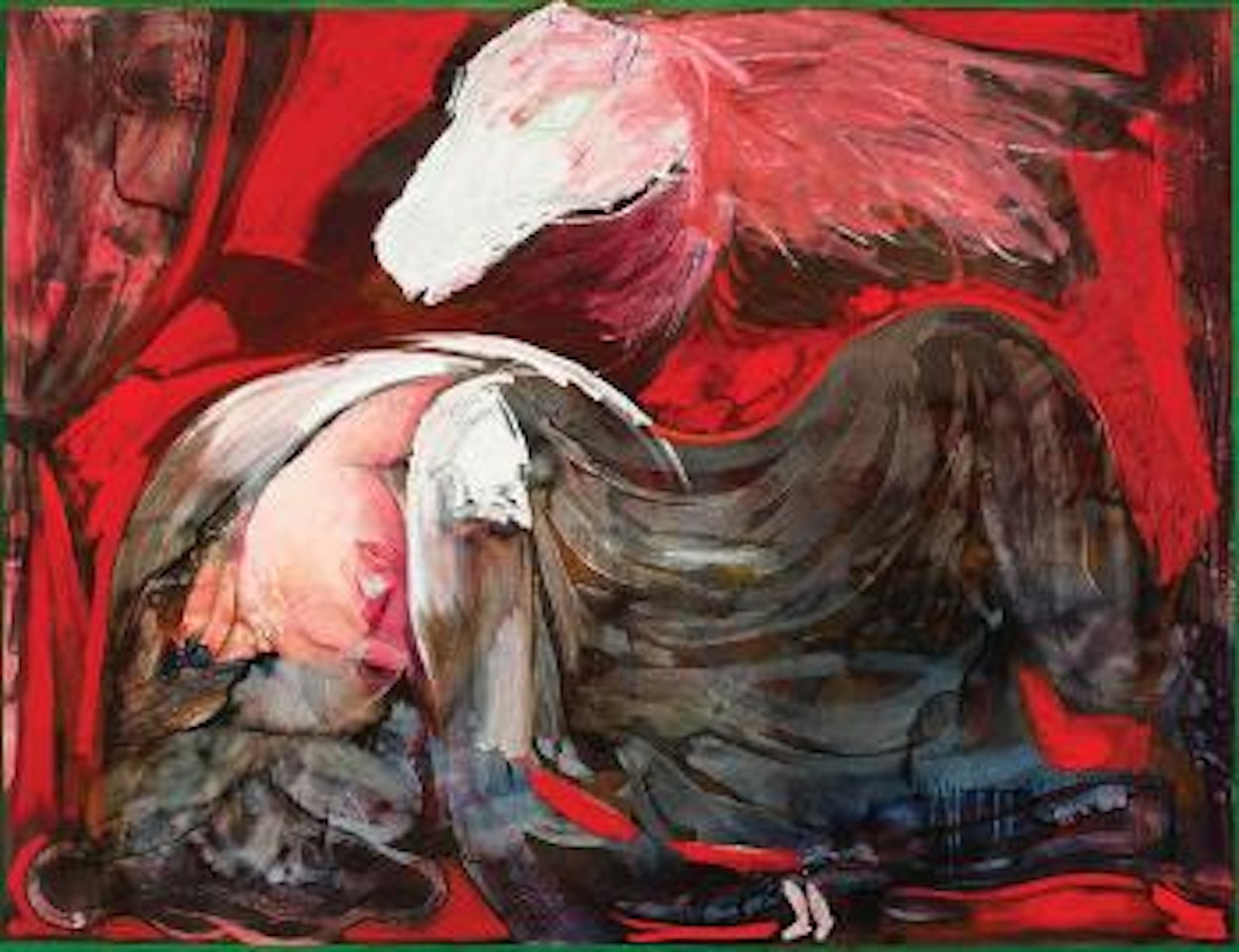 Red Nightmare by Charles Blackman