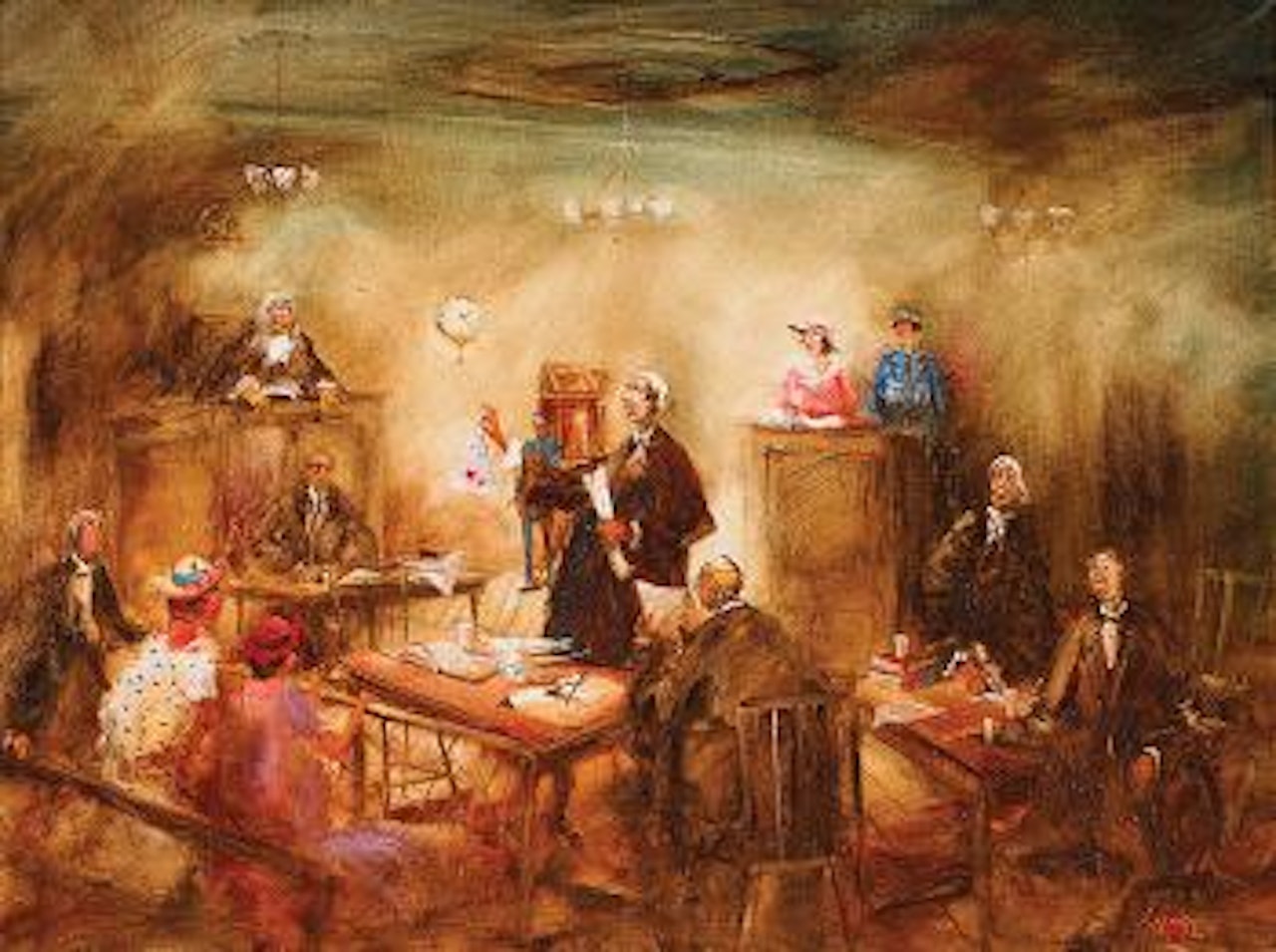 The Wispy Evidence (Court Room series no.3) by Hugh Sawrey