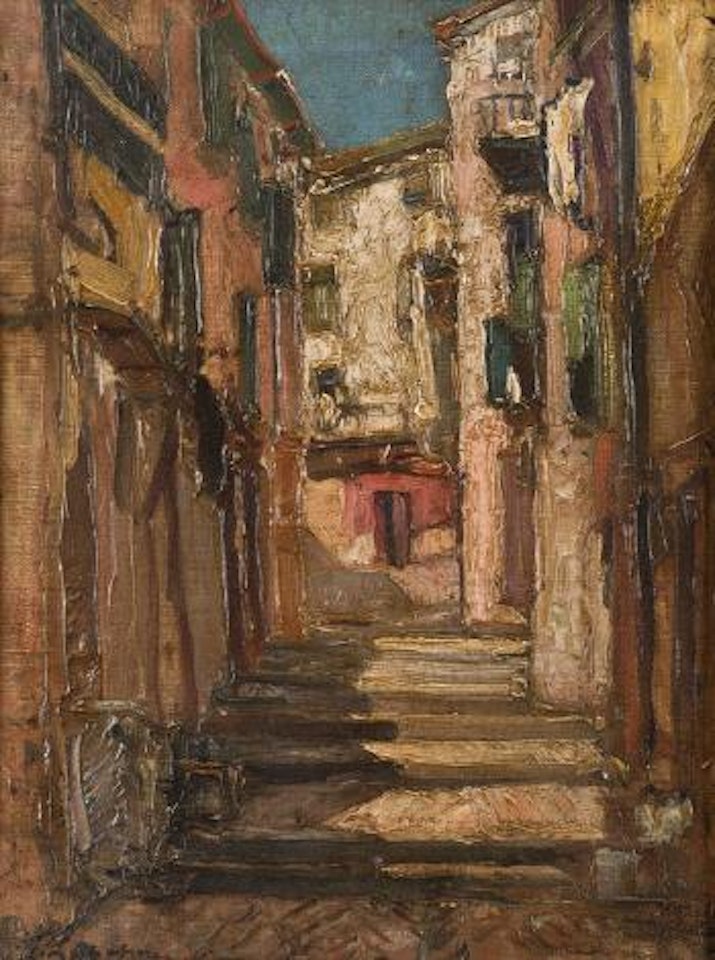 Ruelle de Nice by Georgij Aleksandrovic Lapschin