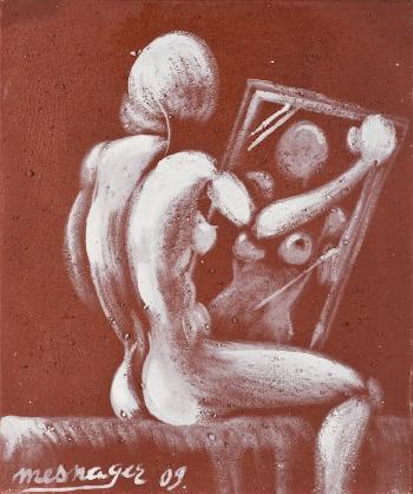 Femme au miroir by Jérôme Mesnager