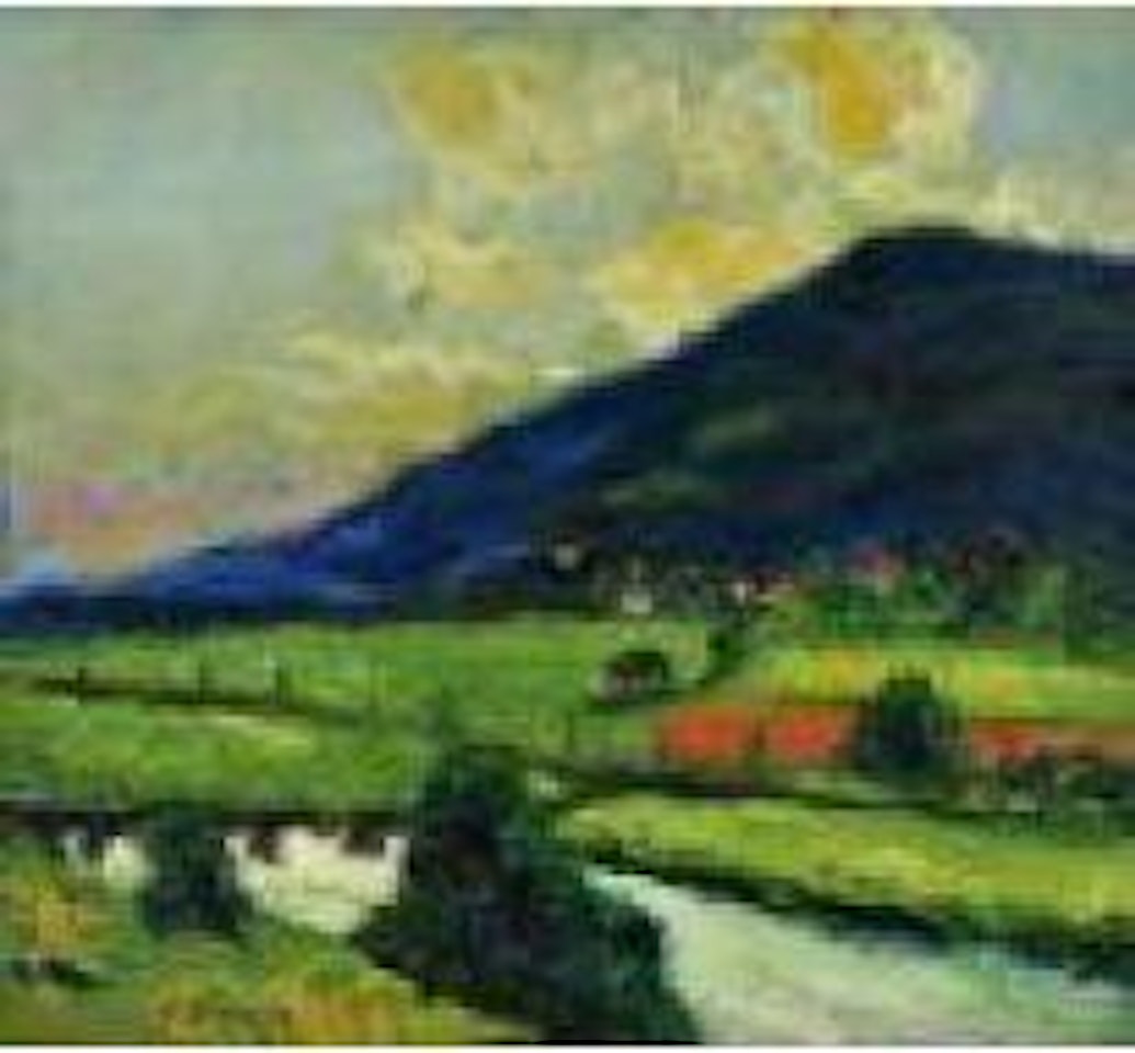 Abendstimmung im Drautal by Karl Stark