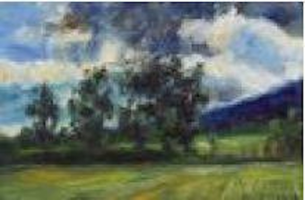 Landschaft im Drautal by Karl Stark