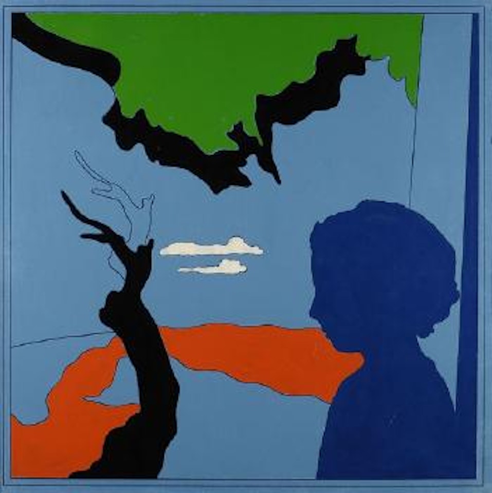 Figura Nel Paesaggio by Tano Festa