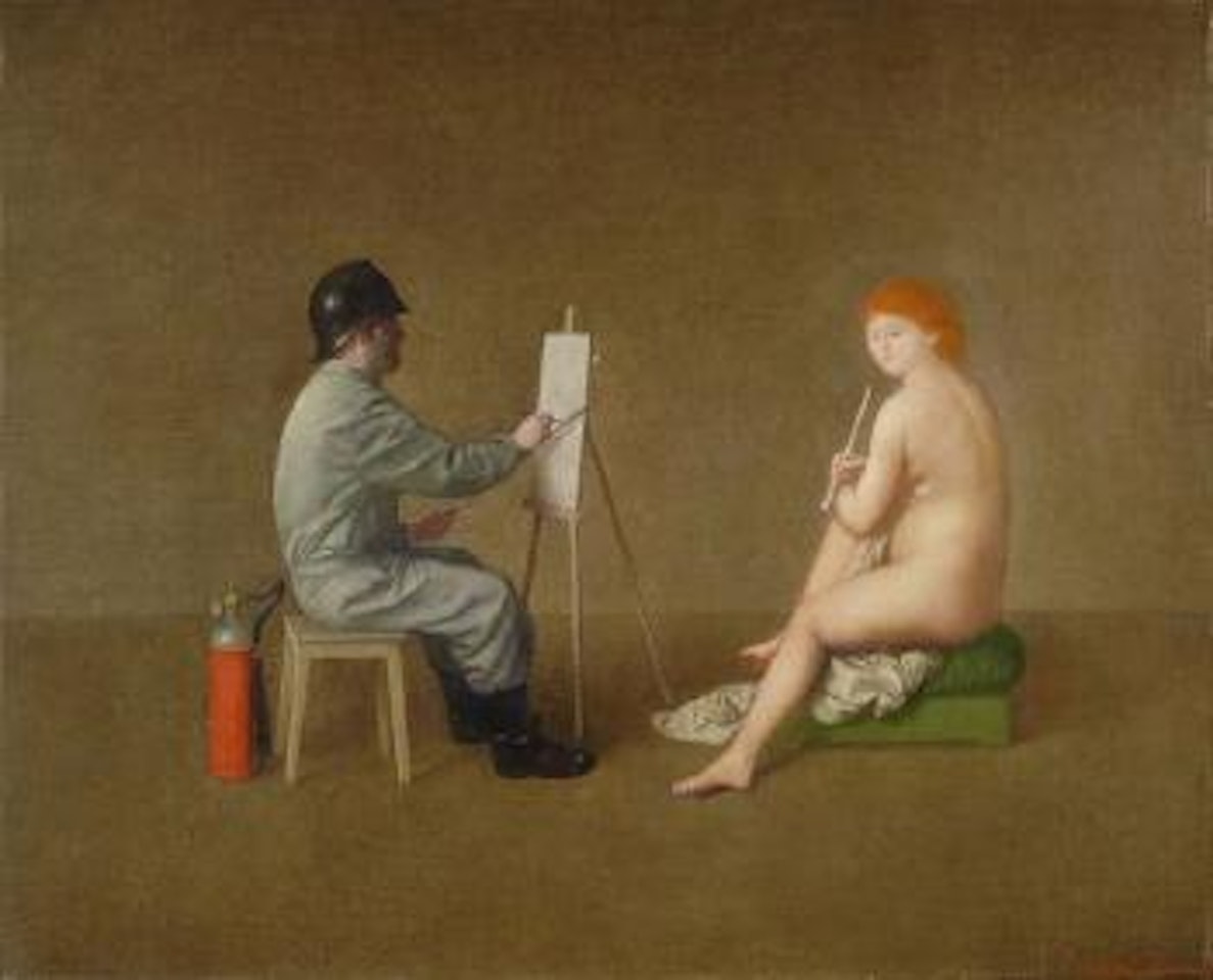 Il Pompiere e La Modella by Antonio Bueno