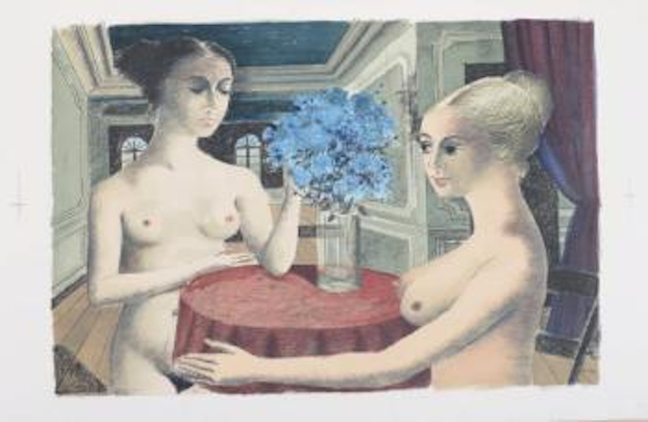 Le silence by Paul Delvaux