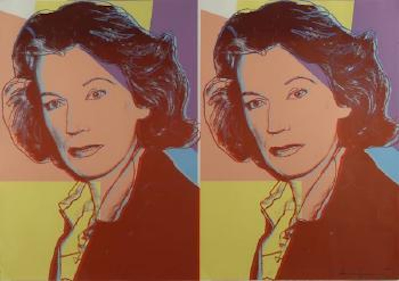 Mildred Scheel by Andy Warhol