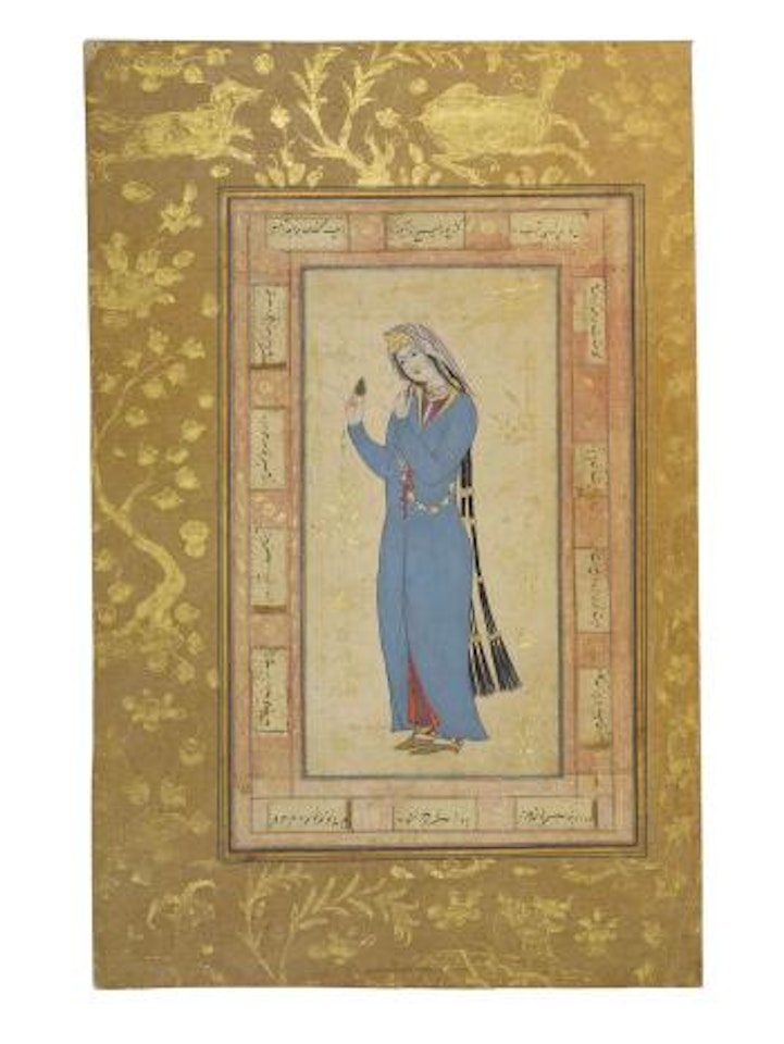 An Album Page by Safavid School