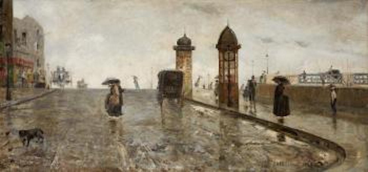 Montée de Bercy (Giboulées) by Luigi Loir
