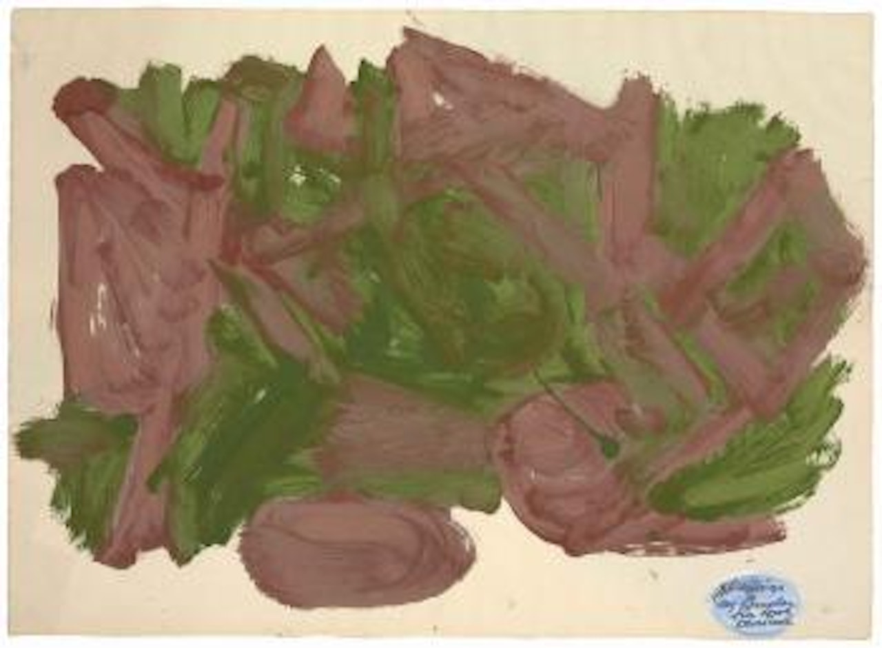 Untitled (Green/Purple) by David Smith