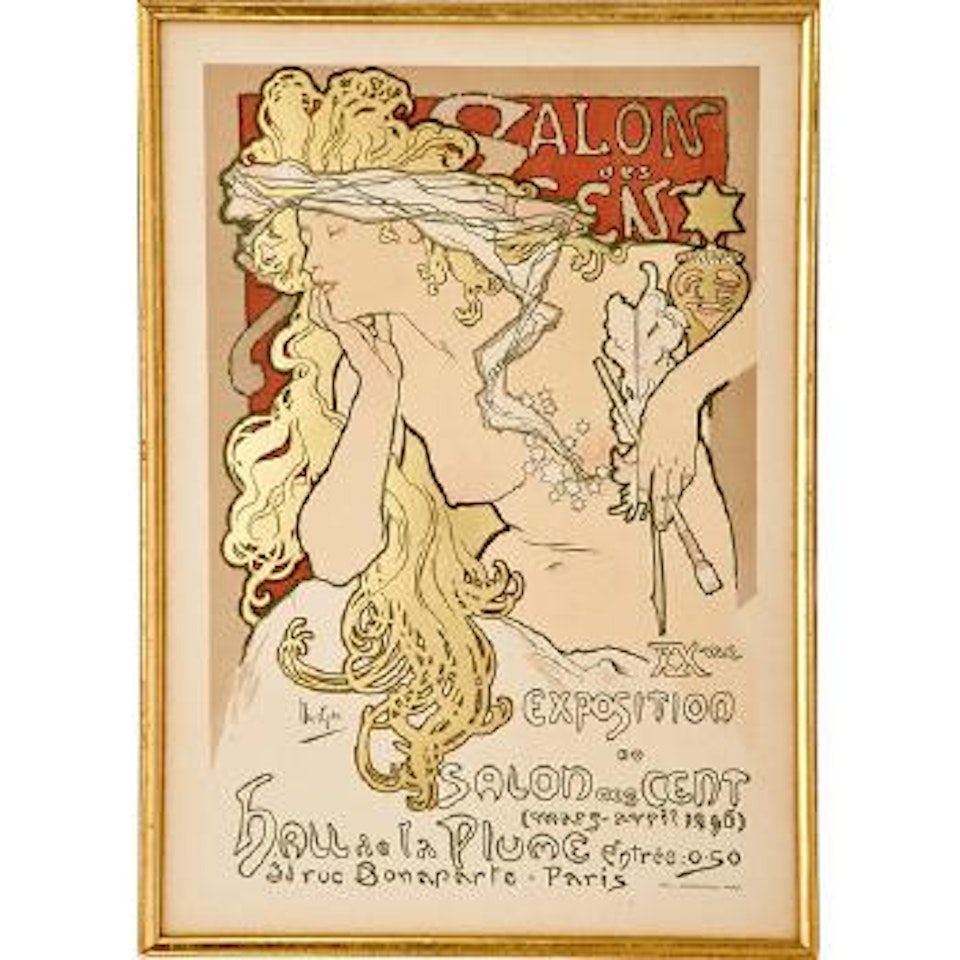 Salon Des Cent by Alphonse Mucha