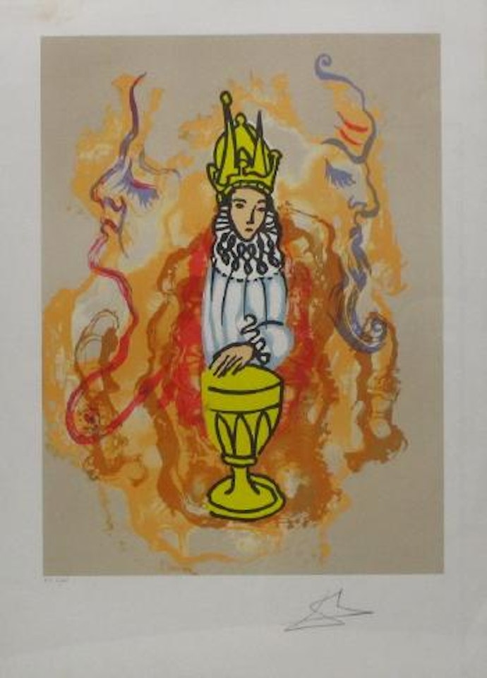 Prince of cups by Salvador Dali