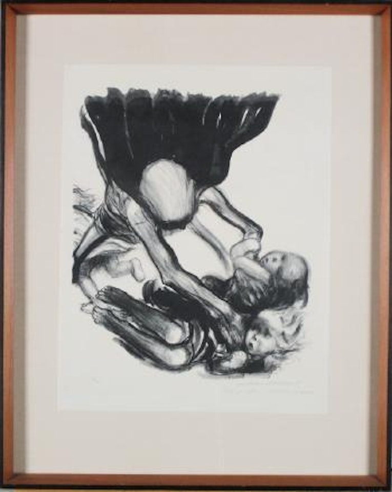 Tod sturt auf Kinder by Kathe Kollwitz