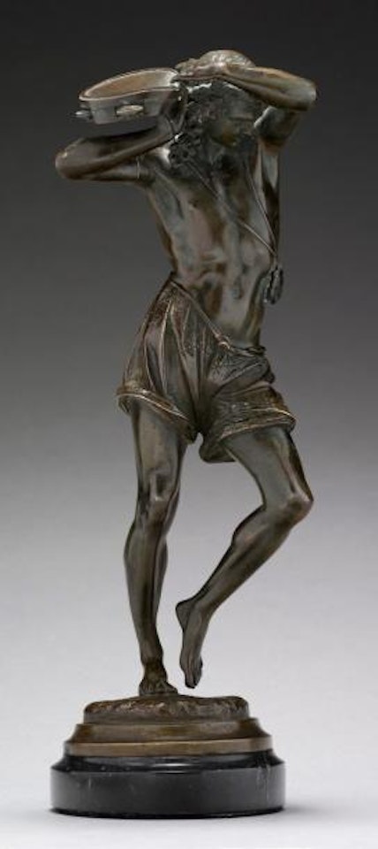 Le danseur au tambourin by Albert-Ernest Carrier-Belleuse