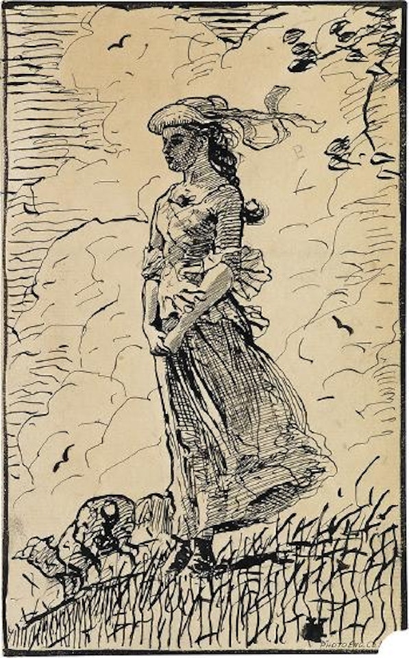 Study: fresh air by Winslow Homer